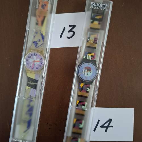 Swatch 手錶 1980's-1900's (Lot 1/2) 9-18 Quartz