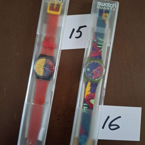 Swatch 手錶 1980's-1900's (Lot 1/2) 9-18 Quartz