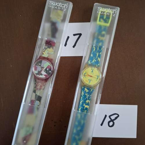 Swatch 手錶 1980's-1900's (Lot 1/2) 9-18 Quartz