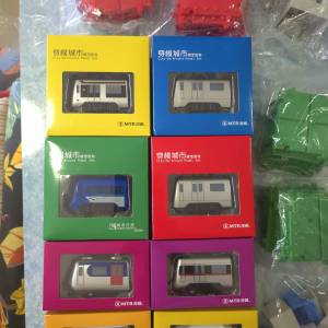 MTR 模型火車連軌道積木