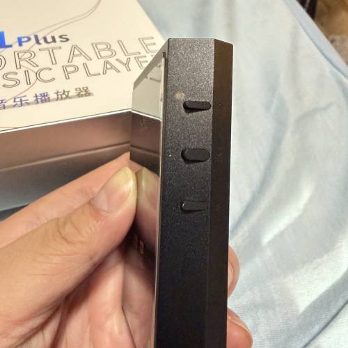 放售 山靈 Shanling M1 Plus 便攜音樂播放器 (黑色) 90%新 連原裝盒及皮