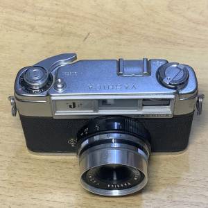 Yashica 全機械手動 J 菲林機 功能全正常 鏡片清晰冇花霉