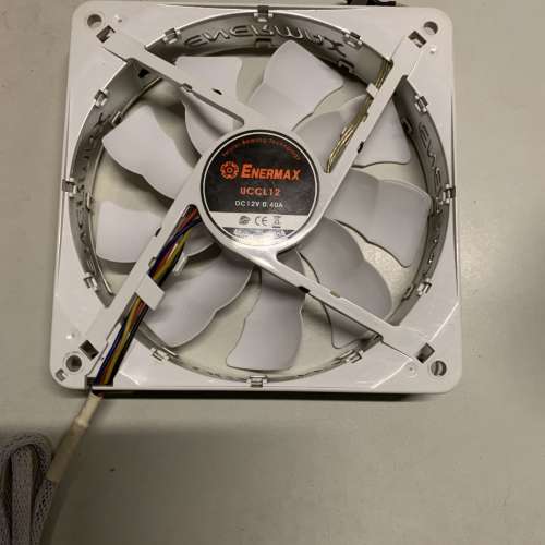 Enermax 白蝠 and D.F.VEGAS DUO 12cm 4-pin PWM Fan 機箱 風扇 可拆扇葉