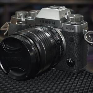 Fujifilm XT2 X-T2 + 18-55/2.8-4 18mm 55mm 3個月保養 配件齊全  （no xt5 xm50 x...