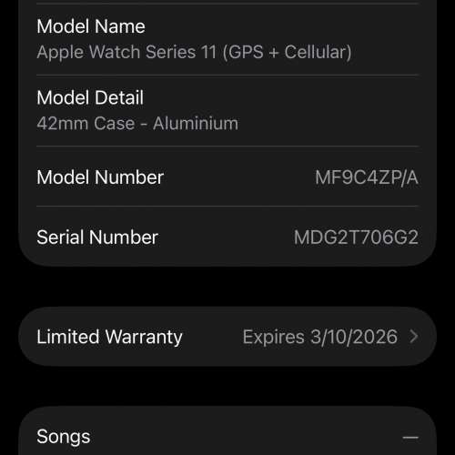 Apple Watch 11 gps cellular