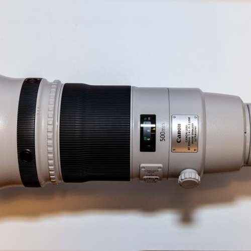 極新淨 Canon EF 500mm f/4L IS II USM 連RRS腳 香港行貨