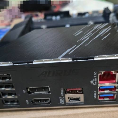 近乎全新Gigabyte B560M AORUS ELITE連二手Cooler Master Hyper 212 led cooler (2...