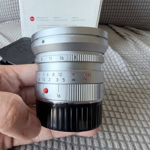 Leica Elmarit-M 21mm F2.8 ASPH 銀色黃銅版  11897