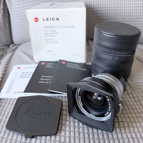 Leica Elmarit-M 21mm F2.8 ASPH 銀色黃銅版  11897