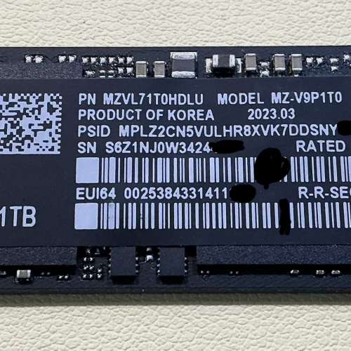 近新 三星 Samsung 990 Pro 1TB nvme m.2 ssd
