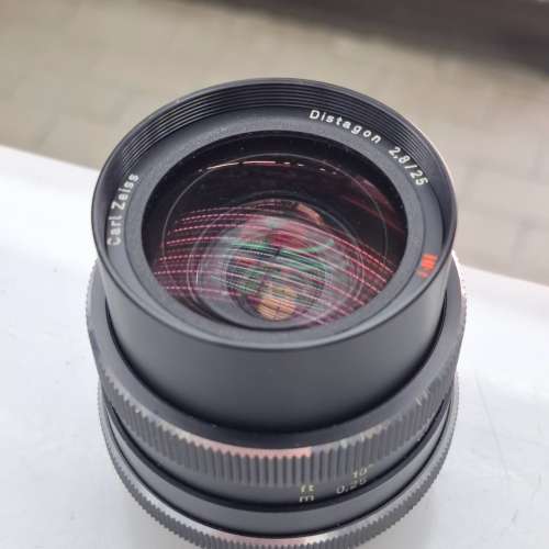 ROLLEI CARL ZEISS DISTAGON 25MM F2.8 HFT GERMANY 原裝 M42 MOUNT 95% NEW