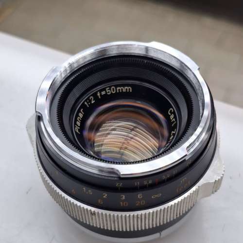 CONTAREX CARI ZEISS PLANAR 50MM F2 BLACK