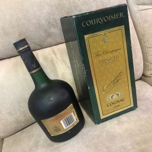 🥃  COURVOISIER COGNAC V.S.O.P 1L France🇫🇷 NEW 全新 法國 干邑 醇酒 美酒 收...