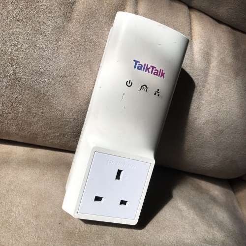 🛜 D-LINK DHP-P326AV PowerLine AV Passthrough Adapter Homeplug USED 電力線無線...