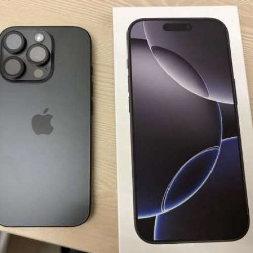 iPhone 16pro 256gb,電池健康度90，港行雙卡，完美冇花，冇修冇拆，全套齊！