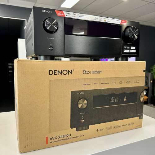 Denon AVC-X4800H 9.4ch 8K AV Amplifier