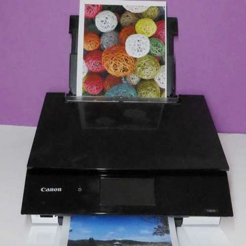 極新已滿一套墨水性能良好合職業用780xL 781墨盒高級6色Canon TS8370 Scan printer(...