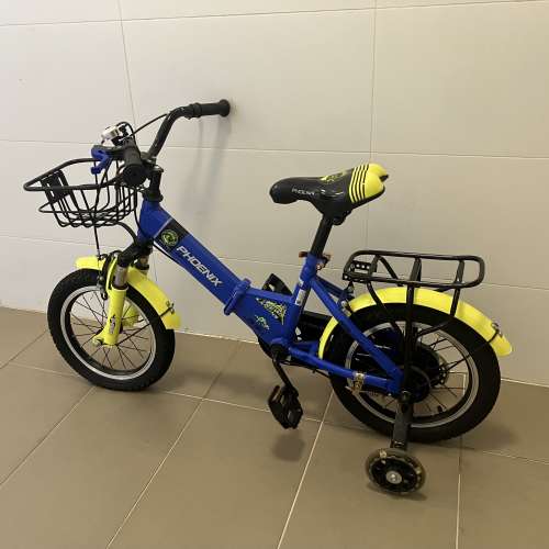鳳凰14吋兒童摺疊單車 (Phoenix kid folding bike) 代步