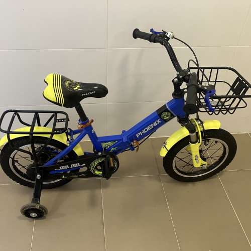 鳳凰14吋兒童摺疊單車 (Phoenix kid folding bike) 代步