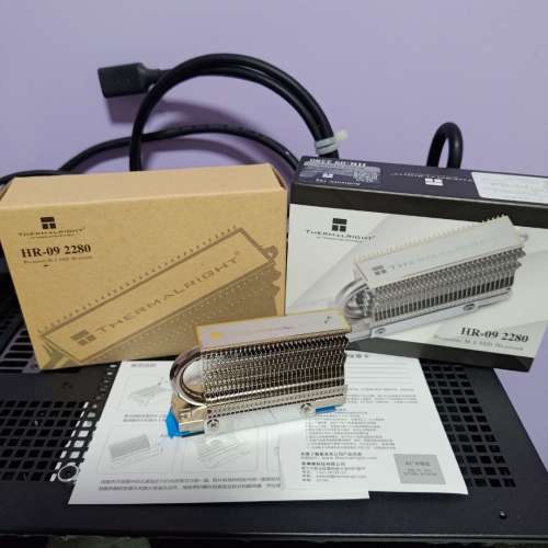 Thermalright HR-09 2280 M.2 SSD 散熱片