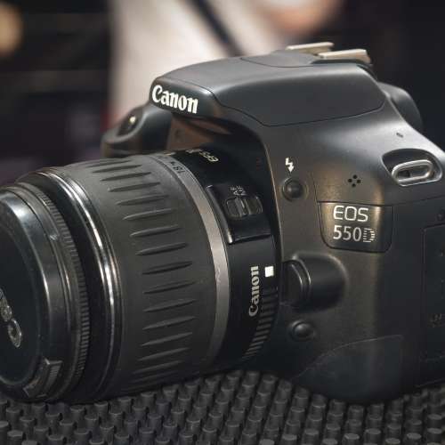 CANON 550D + 18-55 功能正常 配件齊全 3個月保養