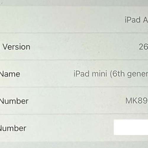 iPad mini 6 64GB (第6代) 黑色 插卡版 港版行貨 (Wifi+Cellular)