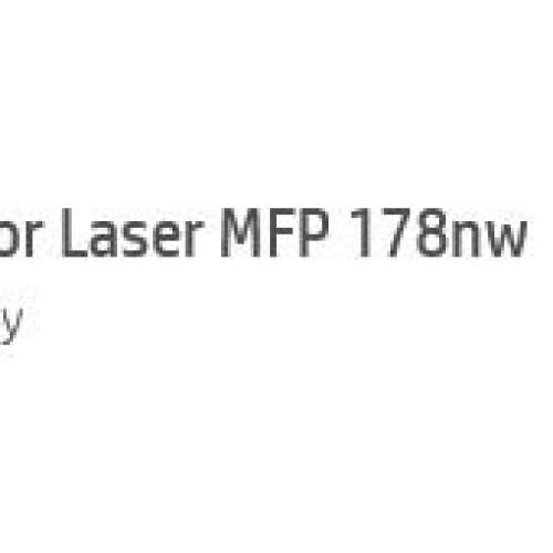 HP Laser Color Printer MFP 178 NW
