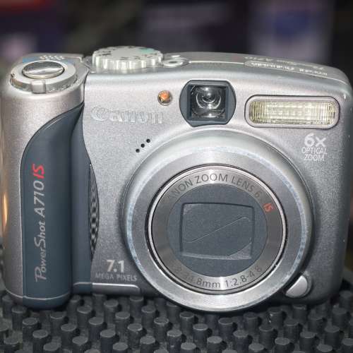 CANON PowerShot A710 IS CCD 功能正常 配件齊全 3個月保養 no Sony Nikon Fujifil...