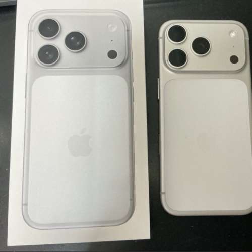 有保iPhone 17Pro 256gb港版極新，所有原裝冇維修過，電池健康度92，所有功能正常，...