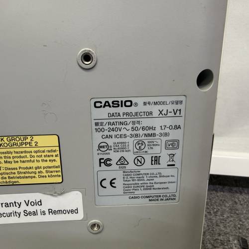 Casio / 卡西歐 XJ-V1 鐳射投影機 Projector🎬 家庭影院 /  智能電視機 / 高清智慧...