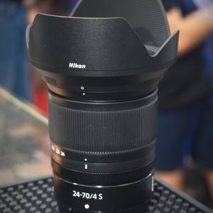 Nikon 24-70/4 S Z 極新 有盒 配件齊全 功能正常 3個月保養