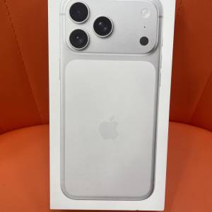 全新未開封未激活 iPhone 17 Pro Max 256GB 白色 日本版 Apple保養一年 自用首選超值