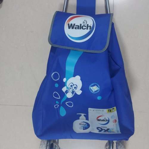 屯門良景輕鐵站交收 全新 Walch 購物車 藍色 載物車