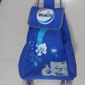 屯門良景輕鐵站交收 全新 Walch 購物車 藍色 載物車