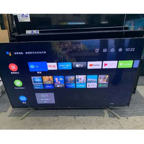 55吋 4K SMART TV sony55X9500G 電視