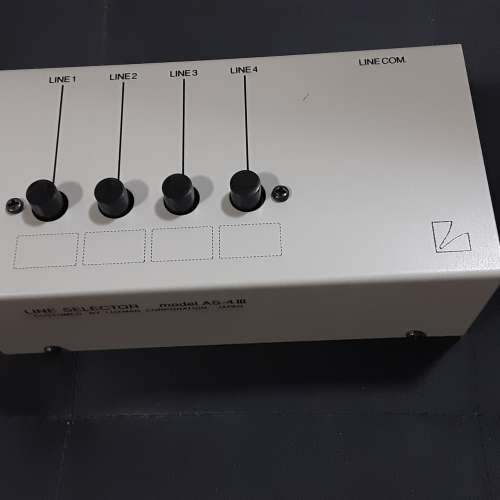 LUXMAN AS-4III line selector