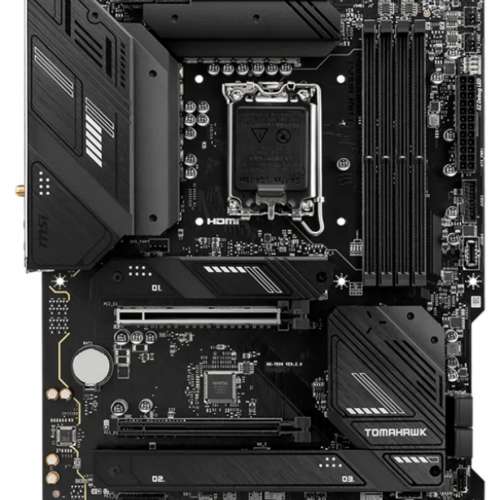 MSI 7D96 Mag B760 戰斧  MSI MPG CoreLiquid K360 water cooler, intel i7 13700kf