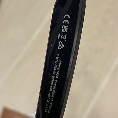 Rayban Wayfarer Meta 1 亮黑 53-27 大碼