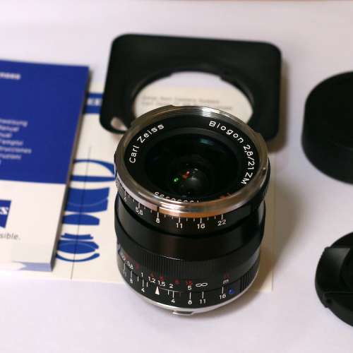 Zeiss Biogon 2.8/21 T* ZM 21mm f2.8 Leica M Mount
