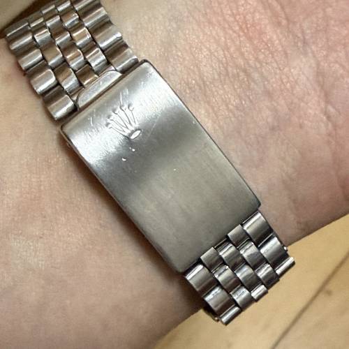 好𠃊靚😂 Rolex 1601 靚銀面粗字 6251h炮仗帶 19格 平到笑🤣$26888