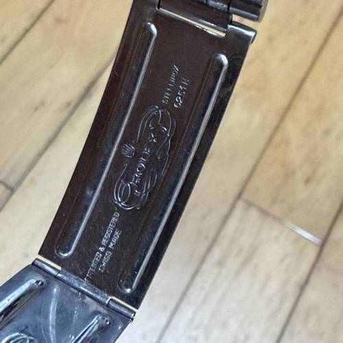 好𠃊靚😂 Rolex 1601 靚銀面粗字 6251h炮仗帶 19格 平到笑🤣$26888