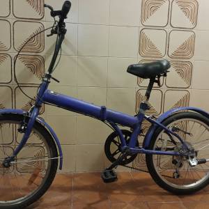 20 吋 藍色 K Rock  摺車