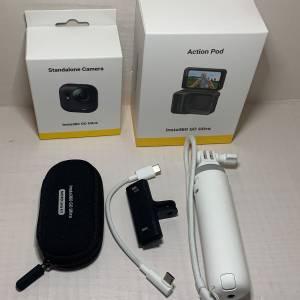 [觀塘實體店] 二手 Insta360 Go Ultra  (主機全新未開封) (連快拆支架+ 超清晰對焦...