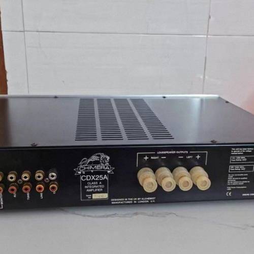 Chimera cdx25A class A amp,一代名機，聲音甜美好力,此機已作身體檢查，健康運作，...