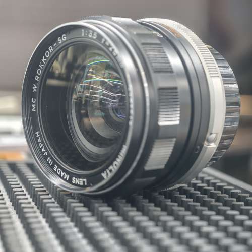 Minolta 28/3.5 MD 28MM 美能達 （可裝 mount 轉 Sony Nikon CANON olympus Panaso...