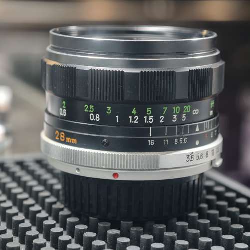 Minolta 28/3.5 MD 28MM 美能達 （可裝 mount 轉 Sony Nikon CANON olympus Panaso...
