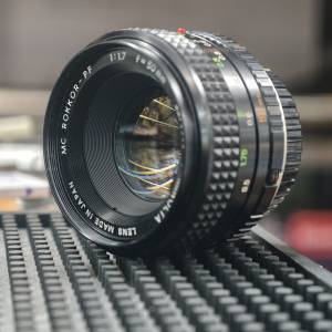 Minolta 50/1.7 MD 50MM 美能達 （可裝 mount 轉 Sony Nikon CANON olympus Panaso...