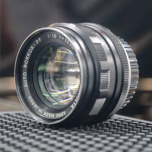 Minolta 55/1.8 MD 55MM 美能達 （可裝 mount 轉 Sony Nikon CANON olympus Panaso...