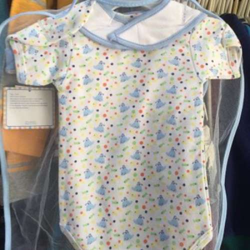 Little step Baby 3-pc Set Butterfly Brand new 全新 嬰兒3件套