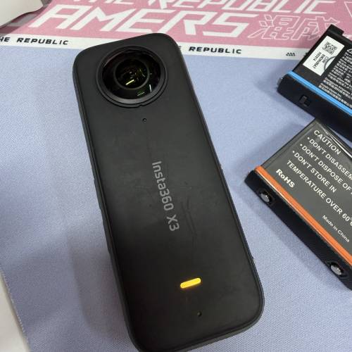 lnsta360 x3 跟三電 ， 鏡頭無花 用過10次左右 全正常無入水